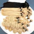 Lsy Private Label Blonde Virgin Mink Brazilian Hair High Quality Custom Logo Virgin Hair Brazilian Human Hair Extensions